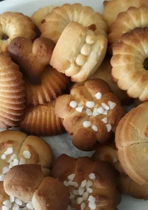 Φωτογραφία της συνταγής Εύκολα μπισκότα με 3 βασικά υλικά
