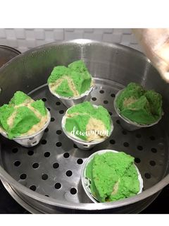 Foto resep Bolu kukus kacang ijo mekar (tanpa soda)