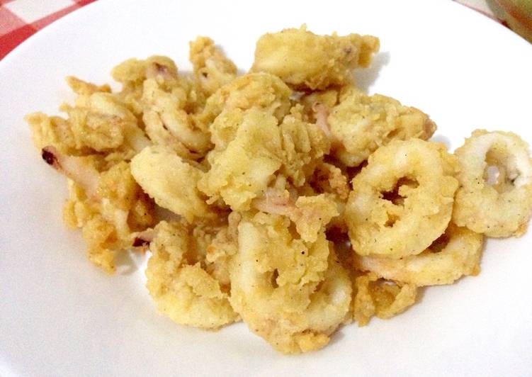 Cumi Goreng Tepung Crispy