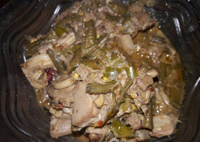 Cara Buat Lodeh jadoel tewel+ kacang panjang Bunda Pasti Bisa