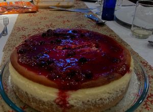 Foto de Cheesecake com Geleia de Goiabada