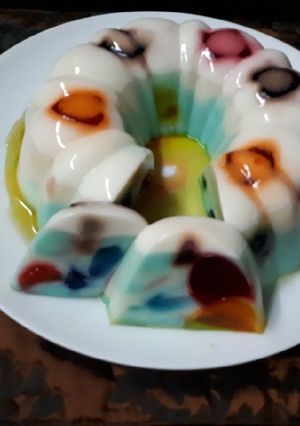 Foto resep Puding mozaik# 5resepterbaruku