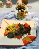 Lươn xào sả ớt