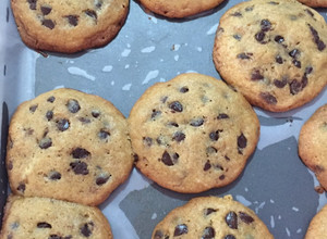 Una foto de Galletas con chispas de chocolate