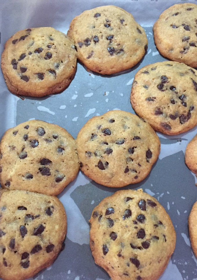 Una foto de Galletas con chispas de chocolate