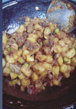 Foto resep Kentang bumbu gurih