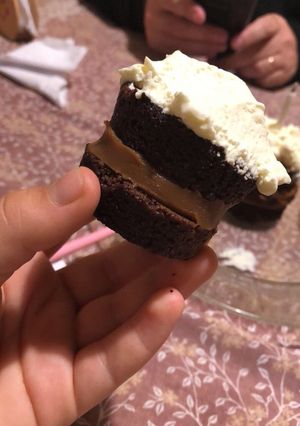 Una foto de Sándwich de brownie!