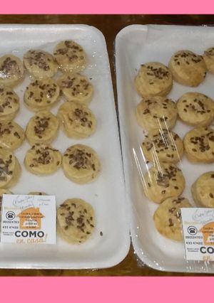 Una foto de Scones de queso saborizados