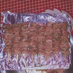 A picture of Homemade beef seekh boti.