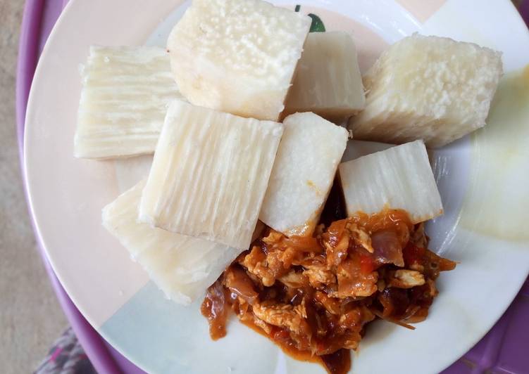 How to Prepare Quick Doya n egg sauce