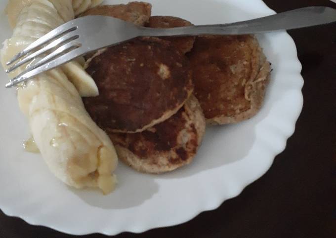 How to Prepare Yummy Apple cinnamon pancakes