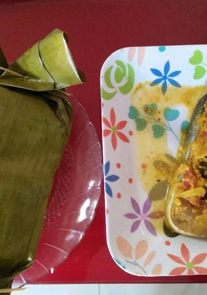 Foto resep Pepes ikan patin