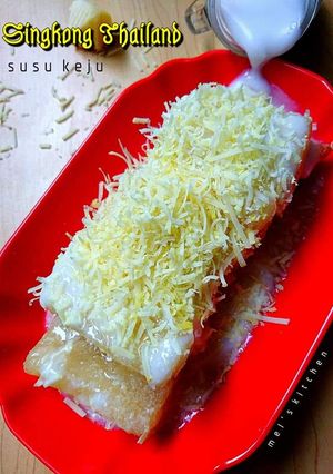 Foto resep Singkong Thailand Susu Keju