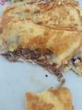 Omelete com carne (reaproveitamento)