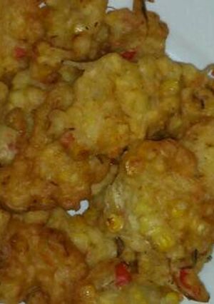 Foto resep Bakwan jagung pedas manis