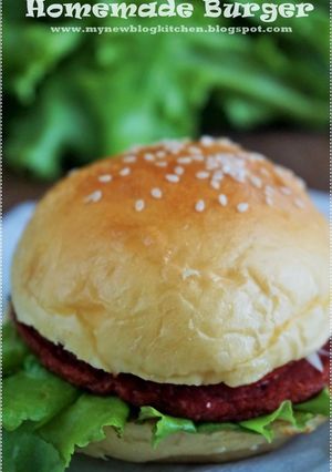 Foto resep Homemade burger