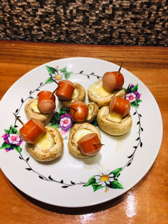 Una foto de Champiñones rellenos 🍄