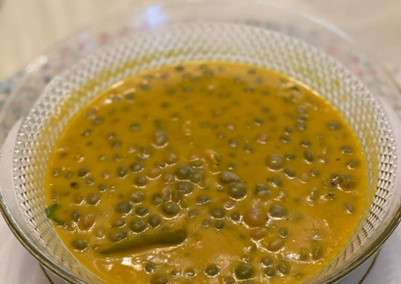 Guandules verdes guisados con leche de coco 🥥