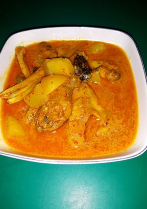 Foto resep Gule santan ayam kampung