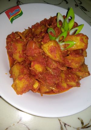 Foto resep Sambal kentang teri