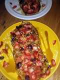 Hotcakes de avena con frutos rojos ❣️