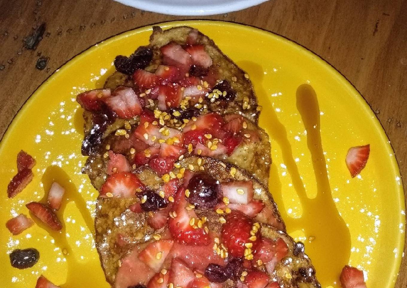 Hotcakes de avena con frutos rojos ❣️
