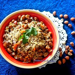 Peanut chaat A picture of Peanut chaat.