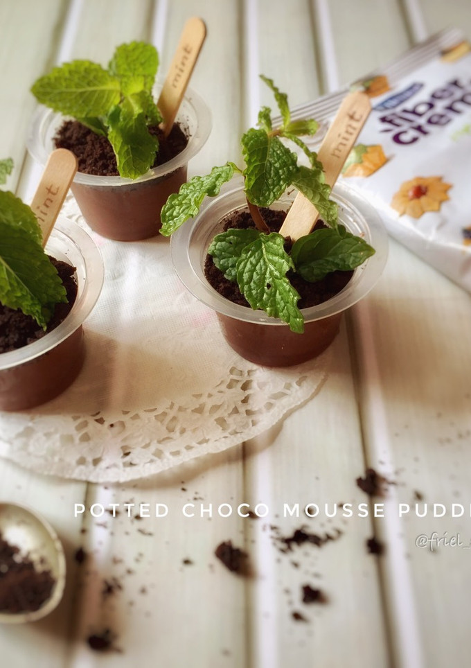 Foto resep Choco mousse pudding