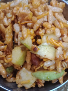 A picture of Bhel chaat.