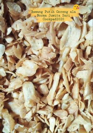 Foto resep (21). Bawang putih goreng