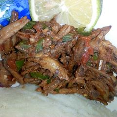 A picture of Fried sardines (Kata shingo).