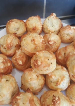Une photo de Gougères au Fromage et Olives