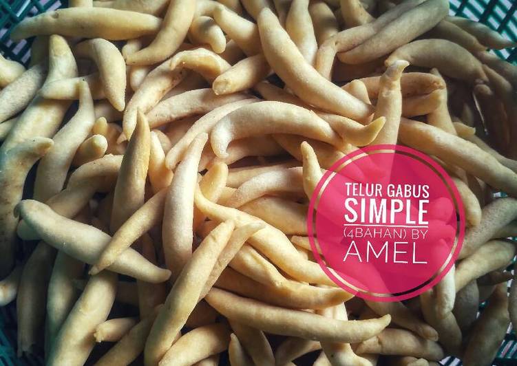 Telor gabus simple (4bahan)