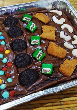 Foto resep Shiny fudgy brownie