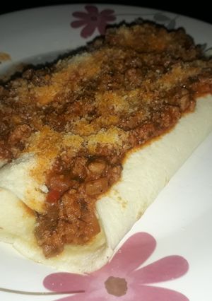 Una foto de Canelones de carne (SIN TACC) Apto celiacos!!