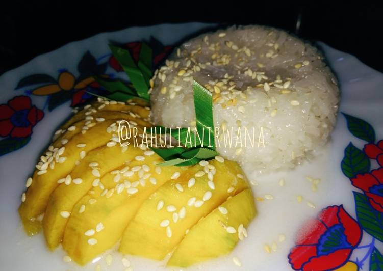 Langkah Mudah untuk Menyiapkan Mango Sticky Rice, Enak