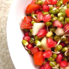 A picture of Sprouts and Pomegranate Salad.