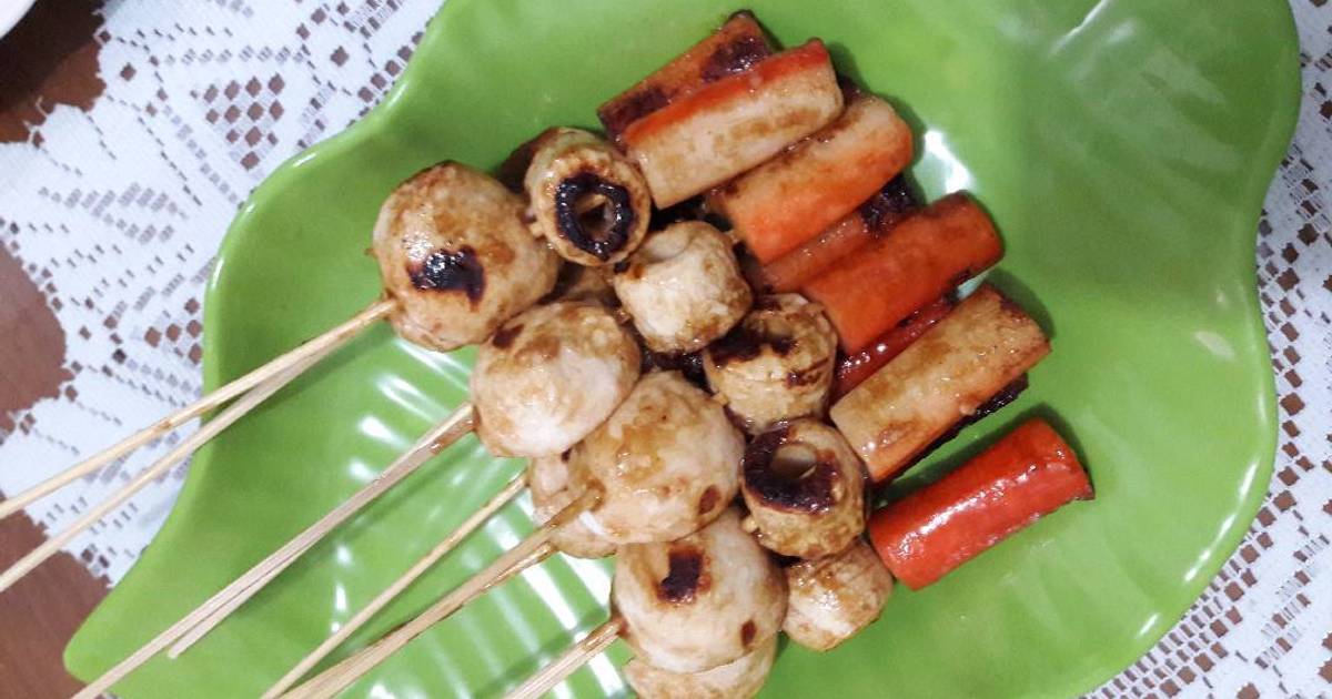 Resep Sate Bakso Seafood Oleh Bangkit Mei Eko Susilowati Cookpad