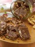 Calugas de chocolate y nuez