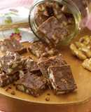 Calugas de chocolate y nuez