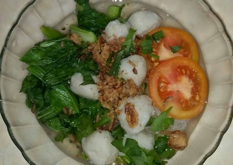 Cara buat Bakso Ikan Kuah Sederhana Untuk Jualan