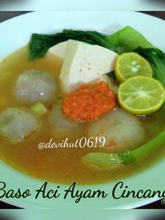 Foto resep Baso Aci Ayam Cincang