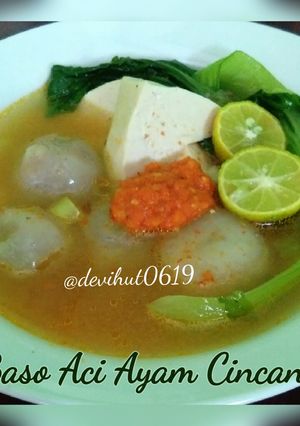 Foto resep Baso Aci Ayam Cincang