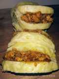 Roti kukus pontianak ubi kuning