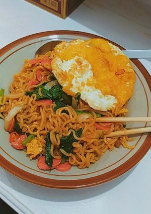 Foto resep Indomie Nyemek