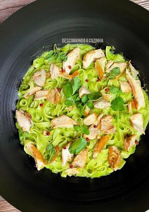 Foto de Tagliatelle de Agrião e Salmão