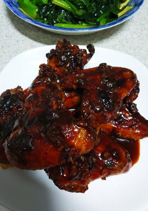 Foto resep Sayap ayam saus madu