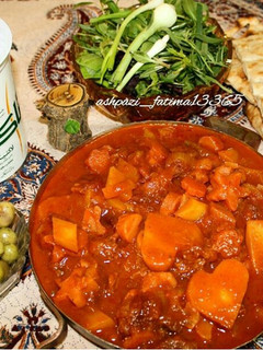 عکسی از دستور تاس کباب