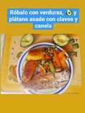 Róbalo con especias