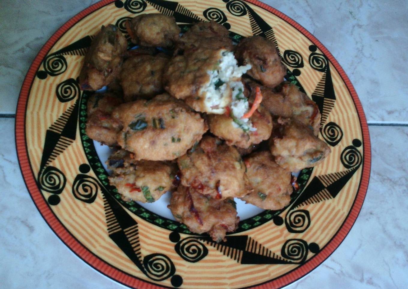 Perkedel TB (Tahu Babi)